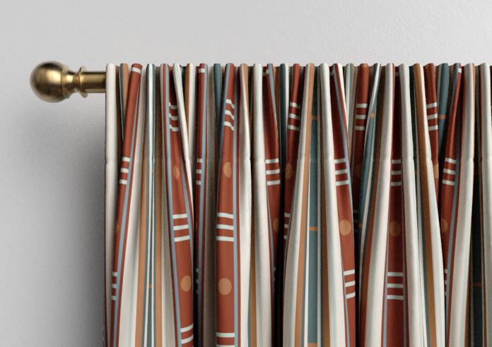 The British Stripe Co. William, Teignbridge No.1 - Made to Measure Curtains - Image 9